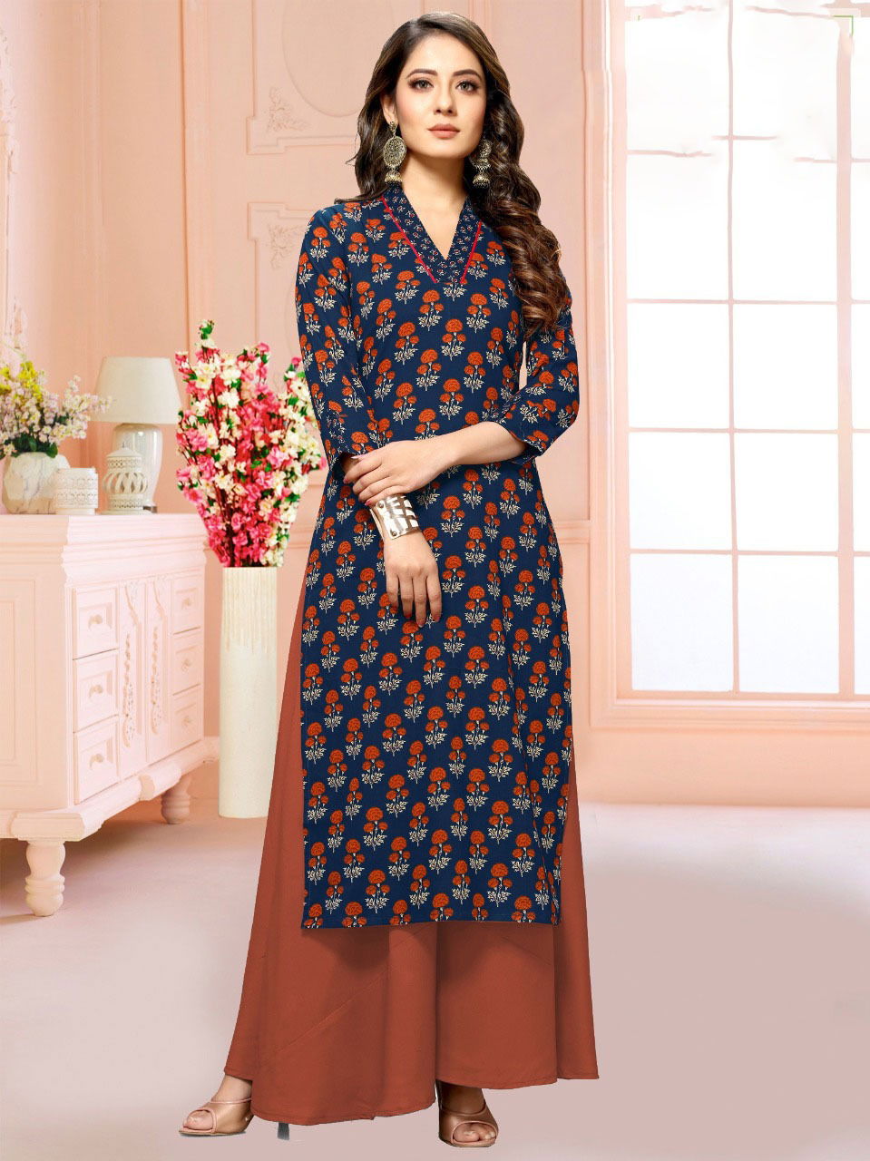 Trendy Printed 101 Regular Wear Cotton Printed Kurtis Catalog
